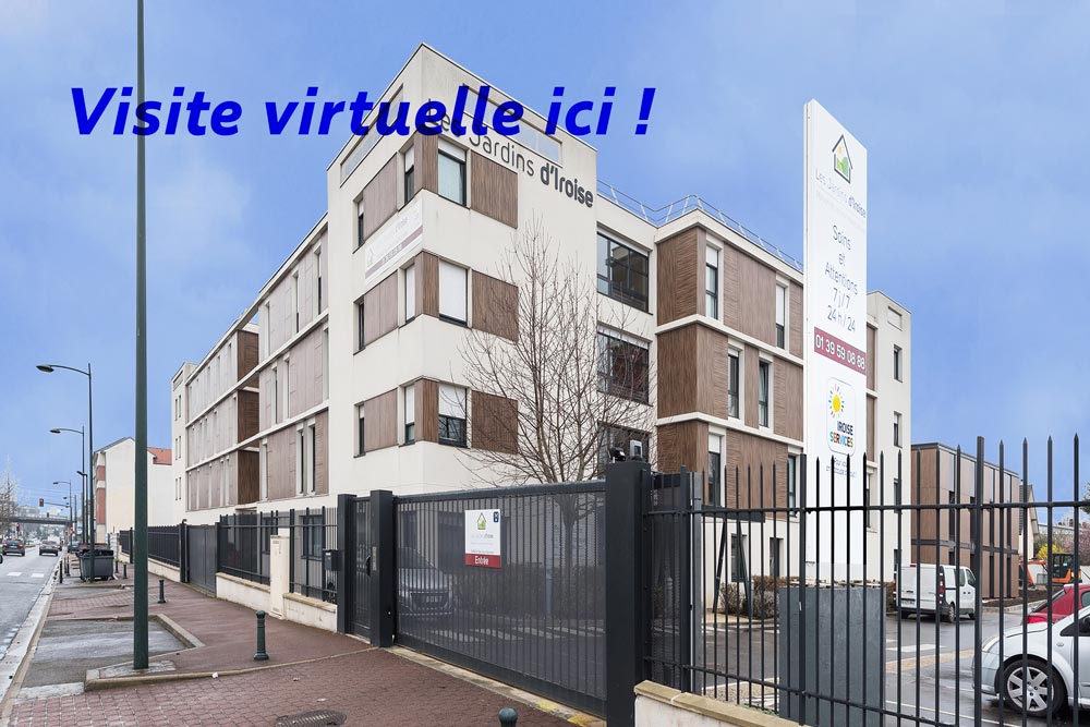 visite virtuelle EHPAD Les Jardins iroise de Saint Gratien 95 Val d'Oise