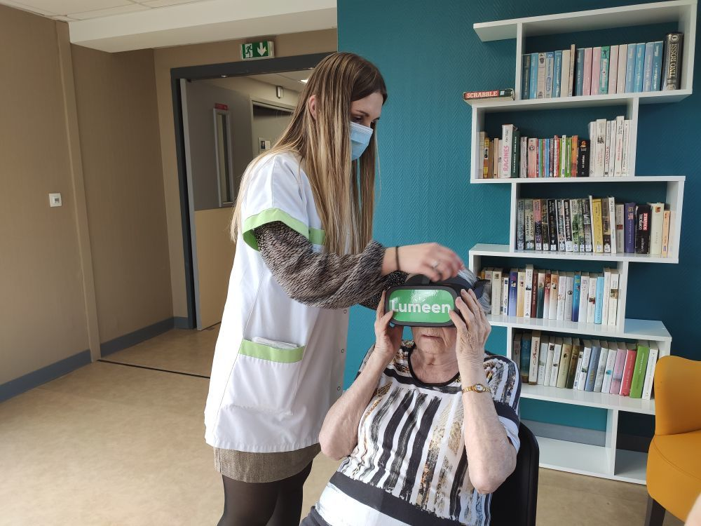 casque de réalité virtuelle Les Jardons d'Iroise de Mazingarbe